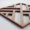 Ekena Millwork Extra Small Killeen Decorative Fretwork Wood Wall Panels, Red Oak, 7 3/8"W x 7 3/8"H x 3/8"T WALW08X08X0375KLNRO - alternate 2